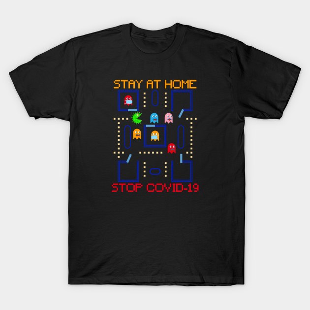 Stop Covid 19 T-Shirt by Aquarius